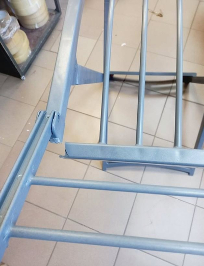 Tharëse rrobash Gimi, 20 m, plastikë, gri grafit