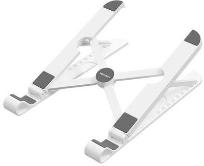 Mbajtëse laptopi Vention, ergonomike, që paloset, e bardhë