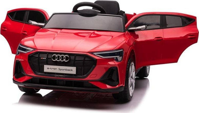 Makina elektrike për fëmijë Audi e tron Sportback, bateri e rimbushshme, një vend, e kuqe