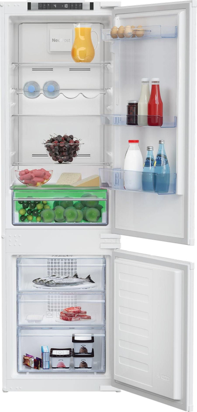 Frigorifer Beko BCNA275E31SN, 254L, 177.5cm, 281 kWh, i bardhë