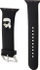 Rrip ore Karl Lagerfeld Karl Head për Apple Watch, silikon, 38 40 41mm, i zi