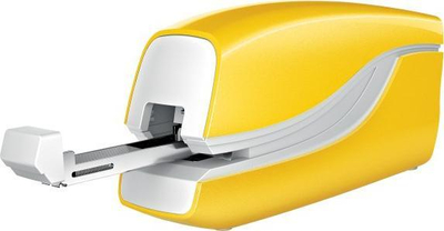 Kapëse elektrike me bateri Leitz WOW 55661016, 10 fletë, e verdhë