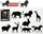 Set kreativ Scratch Art Animals, 8 kartela, me laps gërvishtjeje