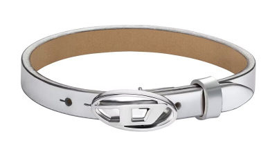Byzylyk dore Diesel Stackables DX1518040, unisex, i argjendtë/ i kaftë