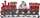 Dekor LED Krishtlindjesh Home Styling Collection Train Snowman, 39 cm, shumëngjyrësh