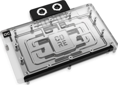 Bllok uji për grafikë Alphacool Core GeForce RTX 5080 Reference ARGB, bakër kromi, aRGB, transparent