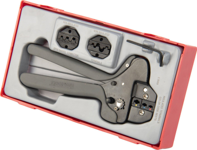 Set veglash krimpimi Teng Tools TTCP04, 4 pjesë, në kuti plastike