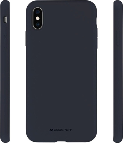 Kapak silikoni Mercury për Samsung S23, i hollë, blu e errët