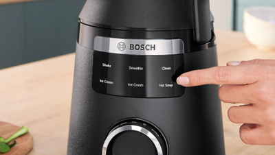 Mиксер Bosch, моќен мотор, без BPA, бел