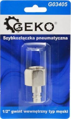 Kopël me ajër GEKO, filetë mrena 1/2", lidhje e shpejtë