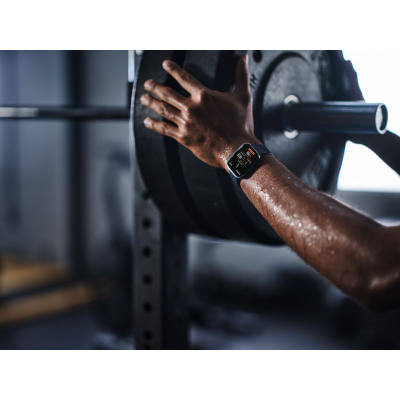 Ora inteligjente Amazfit Bip 6, GPS, Bluetooth, e zezë