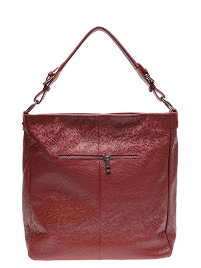 Çantë krahu Carla Ferreri AW20CF1657, e kuqe e errët