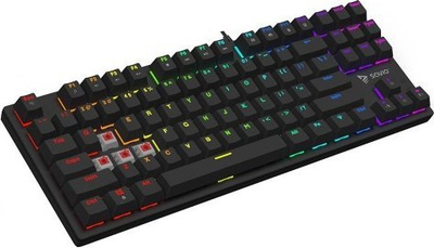 Tastierë mekanike për gaming Savio Tempest X2, Outemu Red, RGB, e zezë