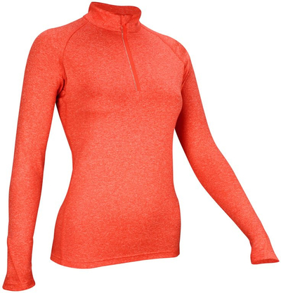 Bluzë sportive për goca, me mëngë të gjata, me jakë me zinxhir, XXL, e kuqe