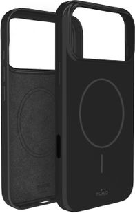 Mbrojtëse telefoni Puro Pulse për Apple iPhone 17 Pro, PU, i zi