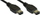 Kabllo InLine Firewire 6-pin, 1m, e zezë