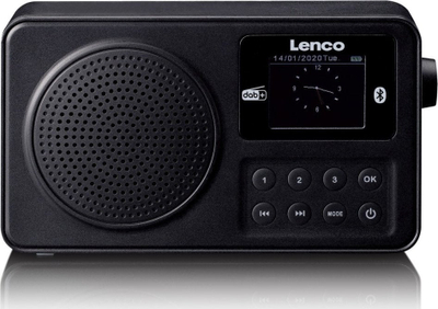 Портабилно радио Lenco PDR-033BK, DAB+, FM, црна боја