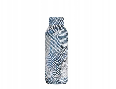 Метално шише Quokka Solid Zen, 510 ml, сребрено