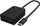 Adaptor video Microsoft Surface USB-C në VGA, plug and play, i zi