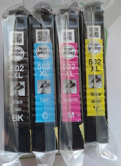 Kartrixh boje Epson 502XL, i zi, origjinal