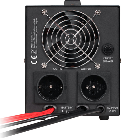 Furnizues emergjent energjie Rebel POWER-500, 500VA 300W, sinusoide e pastër, i zi