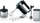 Рачен миксер Bosch MFQ4980B, 850W, серија Home Professional Styline, црно-сребрен