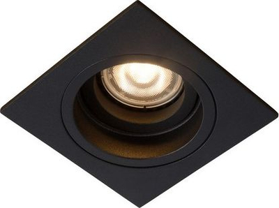 Рамка за тавански спот Lucide Embed 9,1cm, GU10, црна