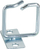 Unazë kabllosh për rack 19" EFB Elektronik 699991.1S, montim frontal anësor, çelik i galvanizuar