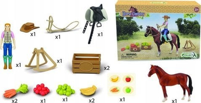 Figurinë lodër CollectA Timber Wolf Howling, ujk gri, plastike, shumëngjyrëshe
