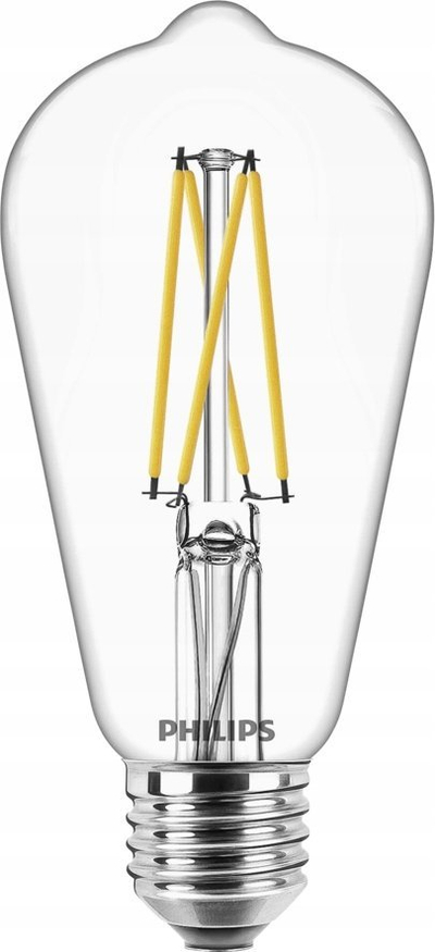 Llambë LED Philips Classic ST64, E27, 5.9W 806 lm, dritë e ngrohtë