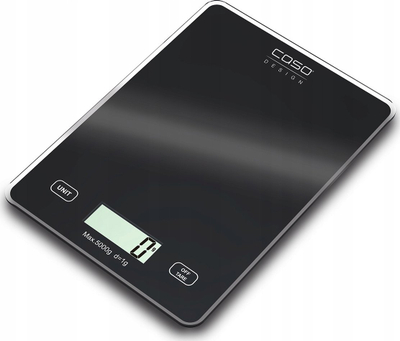 Кујнска вага CASO Slim, до 5 kg, прецизни сензори, сива