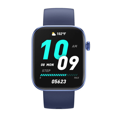 Set 2 copë Smartwatch Colmi P71, telefonata Bluetooth, monitorim aktiviteti, blu
