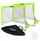 Set porta futbolli VirtuFit Pop-Up, 120 x 90 cm, 2 copë, shumëngjyrëshe