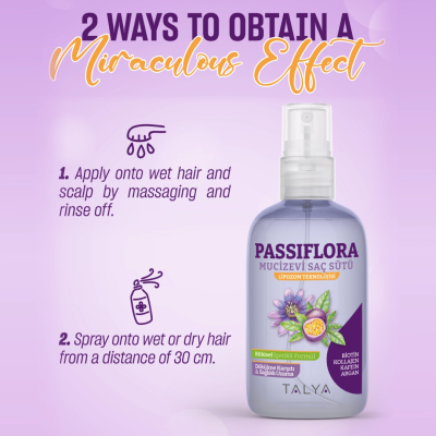 Trajtues për flokë TALYA Herba Passiflora Miraculous Hair Milk, 200 ml