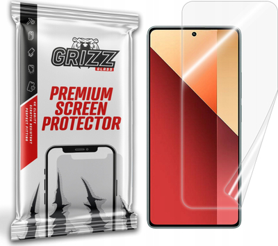 Mbrojtës ekrani GrizzGlass CeramicFilm Xiaomi Redmi Note 13 Pro 4G LTE 14S, keramik fleksibël, transparent