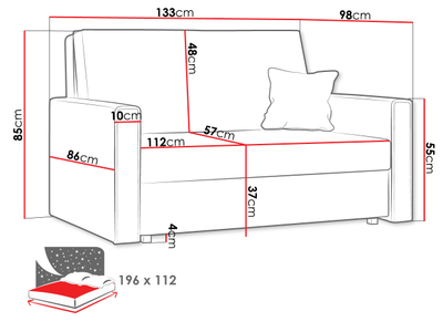 Divan VIVA BIS PREMIUM