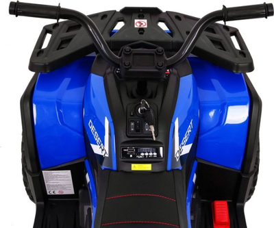 Motor elektrik për fëmijë Quad Desert, 12V, Luxury Pack, blu