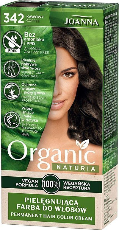 Ngjyrë për flokë Joanna Naturia Organic Paint No. 342 Coffee 