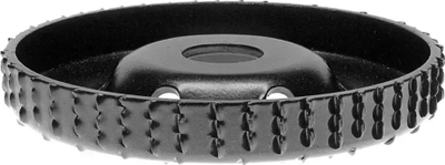 Disk–rasp për mullir këndi DEDRA F692020, 120mm, gradim I, i zi