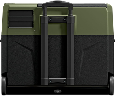 Frigorifer portativ Yolco BCX40, 39L, kompresor, Bluetooth, i gjelbër