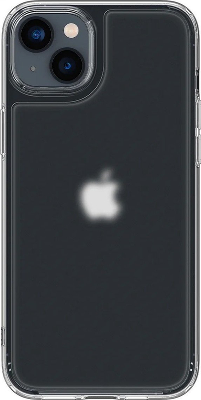 Maskë telefoni Spigen Quartz Hybrid për iPhone 14 Plus, TPU, transparente, mat