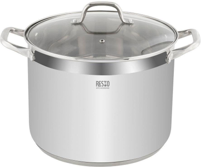 Лонец Resto Casserole D28cm 13L 92008, не'рѓосувачки челик, сребрена