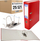 Dosje unazore Starpak Binder A4, shpinë 75mm, e kuqe