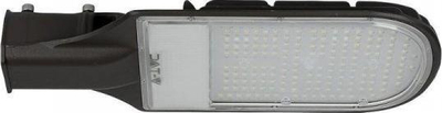 Trup drite rruge LED V-TAC me Samsung Chip 100W, dritë e ftohtë 6500K, gri