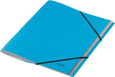 Dosje me ndarje Leitz A4, 12 ndarje, blu
