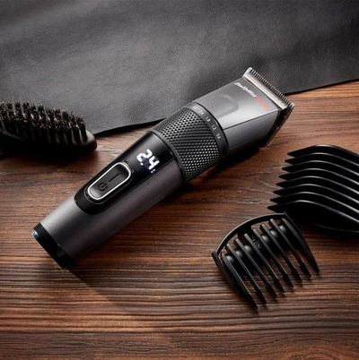 Trimmer flokësh dhe mjekre BaByliss FX872E, profesional, pa kabllo dhe me kabllo, i argjendtë