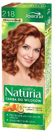 Ngjyrë për flokë Joanna Naturia Color Hair, nr. 218, copper blonde, 150 g