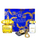 Set Versace, parfum Yellow Diamond Intense 90 ml + losion trupi 100 ml + varëse çante