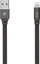 Kabllo USB Lightning Somostel, me najlon, 1 m, i zi