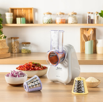 Rrallues elektrik perimesh TEFAL Fresh Express DN853BE0, 150W, gri e hapur